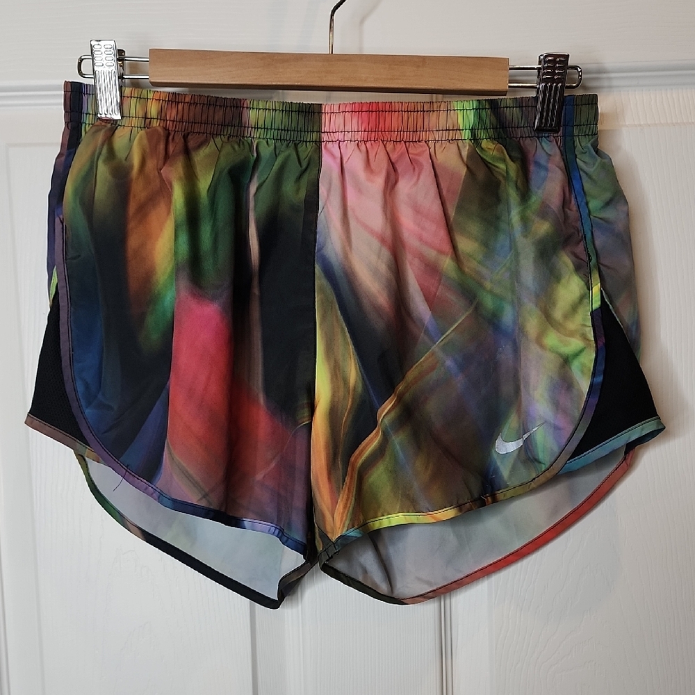 Nike Dri-Fit Tempo Track 3.5 Shorts Multi-Colored Women's Medium